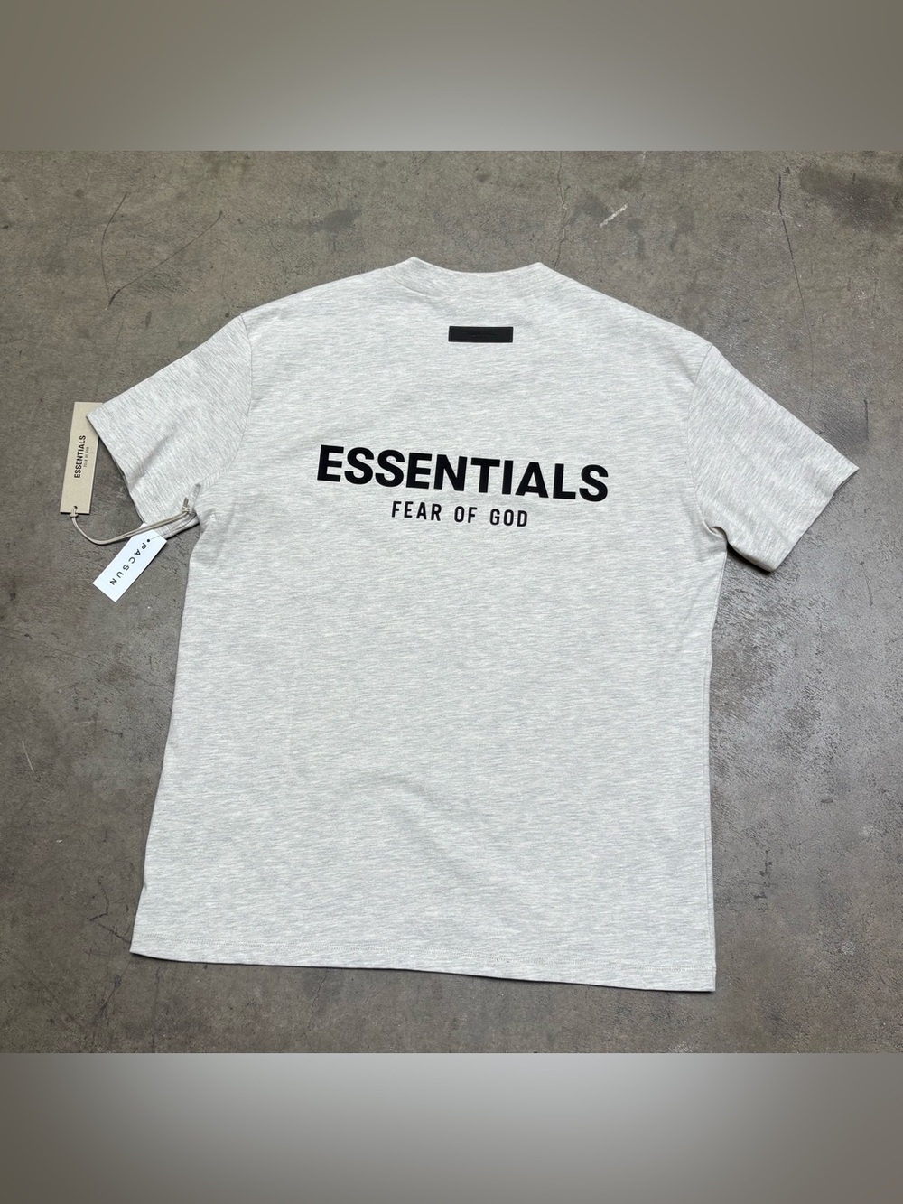Fear of God ESSENTIALS Men's Light Oatmeal T-Shirt